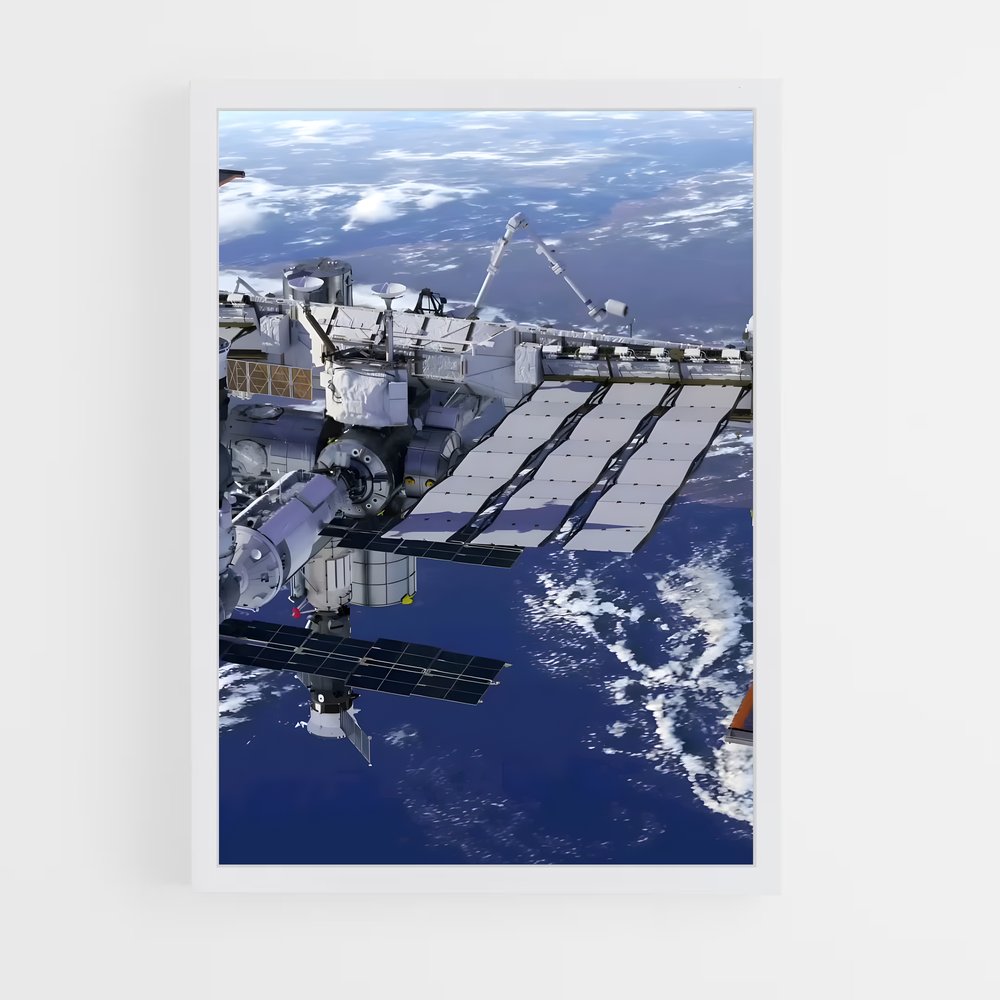 Poster Nébuleuse Futuriste – affiche Astronomie (vue 3)